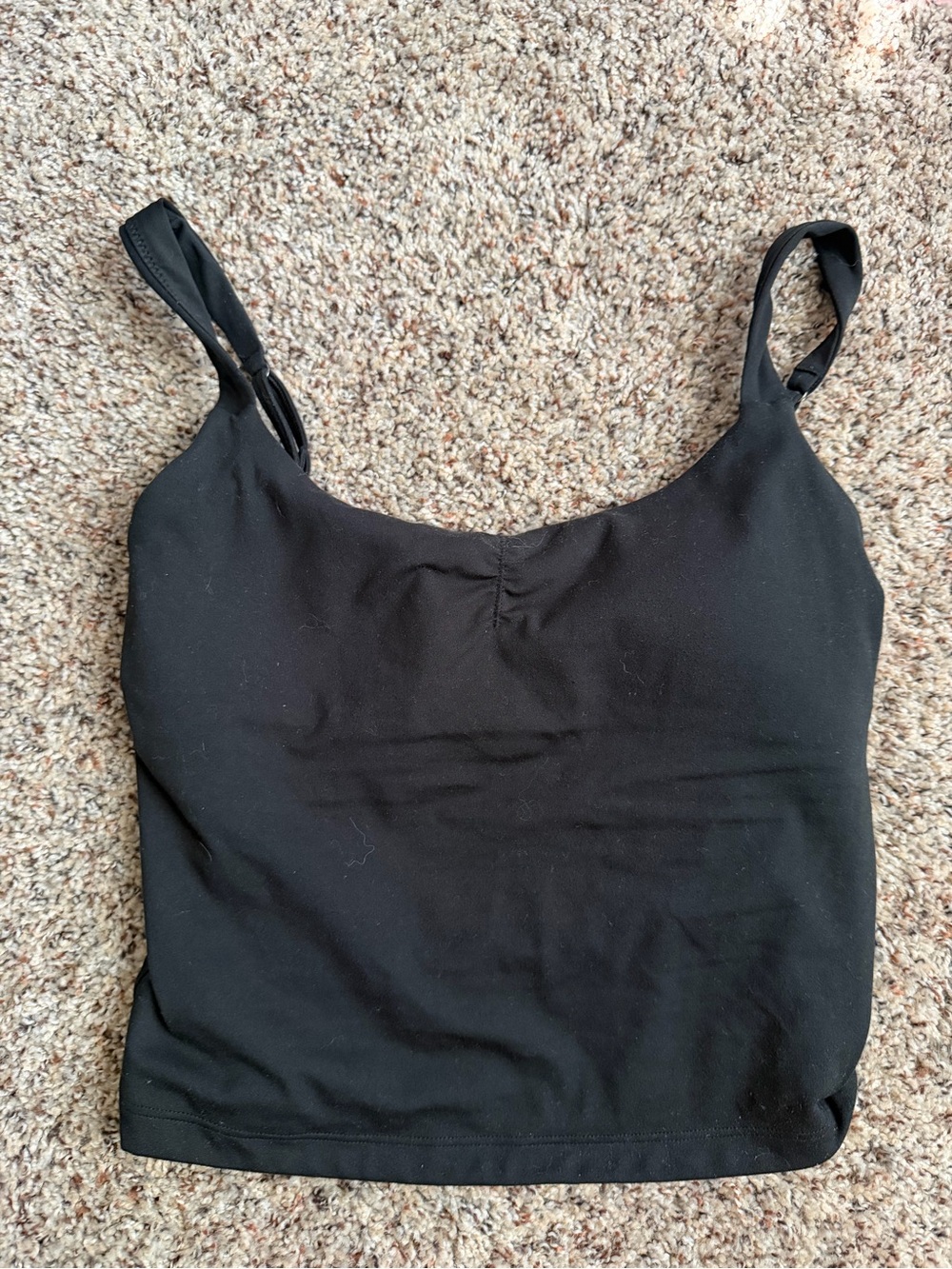 Gilly Hicks Black Scoop Neck Camisole Tank